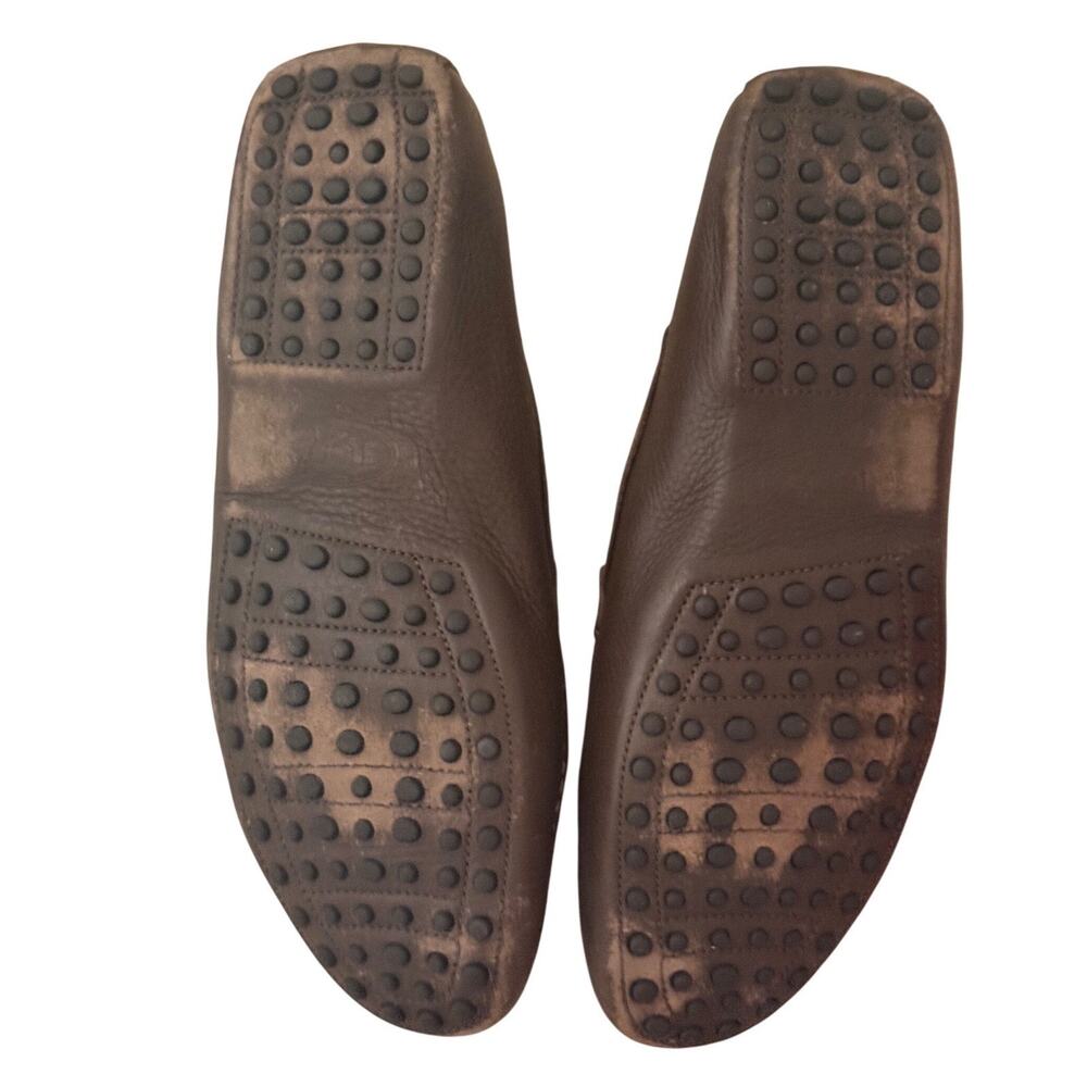Tod's Men's Gommino Leather Driving Loafers – Brown, Size EU 46/US 12 - Picture 2 of 6